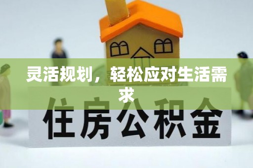 大关灵活规划，轻松应对生活需求